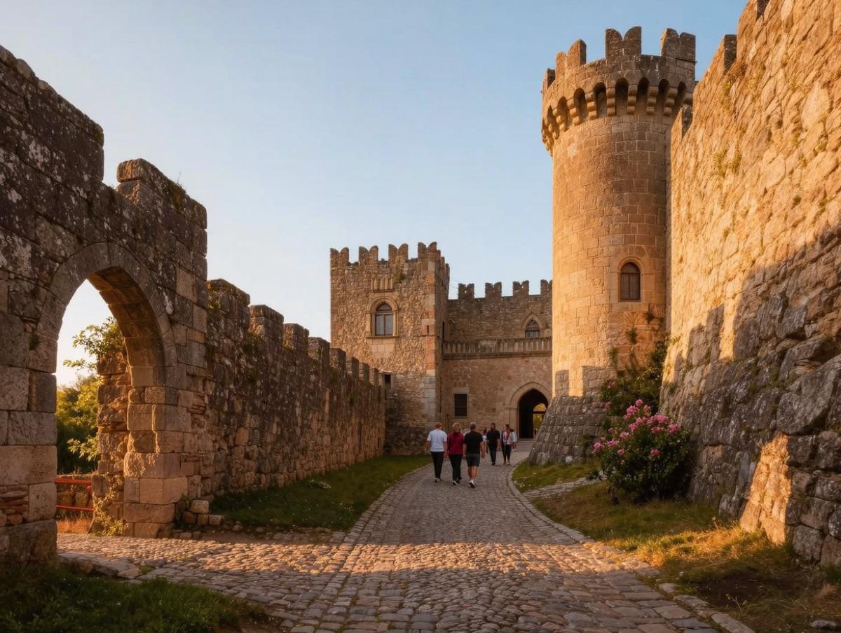 Historic castle walls — illustrative station image